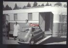 REAL PHOTO BMW ISETTA VINTAGE CAMPER CAMPING ADVERTISING POSTCARD COPY
