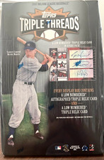 2007 Topps Triple Threads Baseball Master Hobby Box