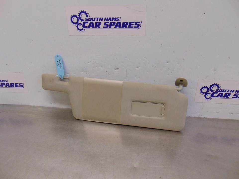 Seat Ibiza Sun Visor Cordoba 6K 92-99 Drivers right Light grey Mirrors Brackets — 第 1/4 张图片