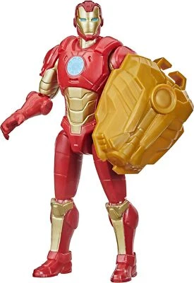Figura de acción Avengers Hasbro Marvel Mech Strike escala 6 pulgadas juguete Iron Man con... Foto 1 de 4