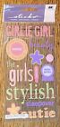 Sticko Girlie Girls Beauty Sassy Miss Priss Stylish Sleepover Cutie Diva Sticker