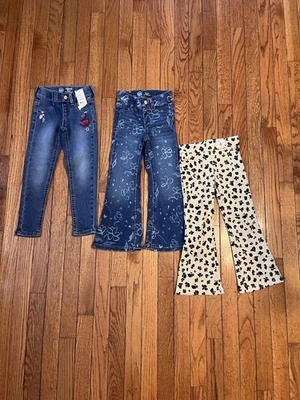 Lote de 4 5 pantalones para niñas Foto 1 de 4