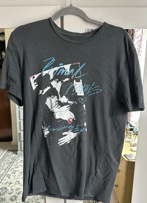 AllSaints Washed Black Medium Tee Shirt Pre-worn FREE POST UK - Image 1 of 2