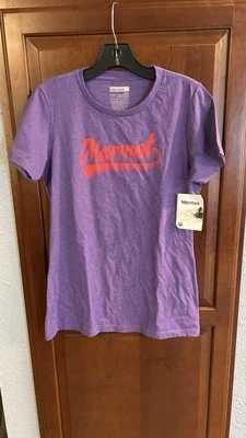 Marmot Women's Medium Purple Rush Heather T-Shirt Philly, Pennsylvania - Image 1 of 4