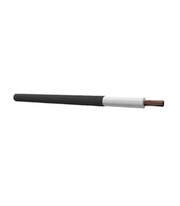 Câble Fil Unipolaire H05SJ-K Sec. 0,75 mmq Noir - Foto 1 di 1