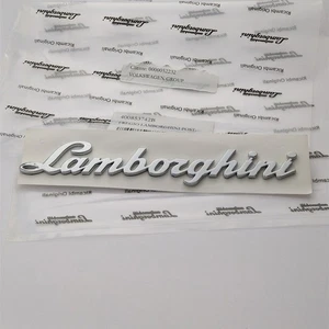 Rear Script Emblem Badge Compatible with Lamborghini Huracan Gallardo 400853742B - Picture 1 of 2
