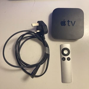 Apple TV 3rd Gen HD 1080P Media Player A1469 with remote and power cable - Picture 1 of 10