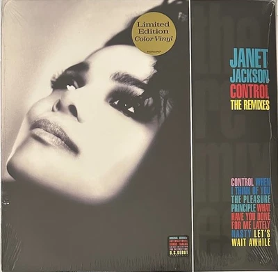 Janet Jackson - Control Remixes/Limited Color Vinyl - Image 1 of 2