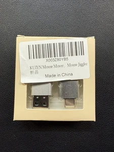 Movimiento de ratón KUIYN - Mouse Jiggler USB y USB-C C-MM01 plateado - Imagen 1 de 6