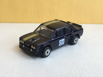 Matchbox FIAT ABARTH 1:53 1982 very dark purple/ Bulgarian base - Image 1 of 4
