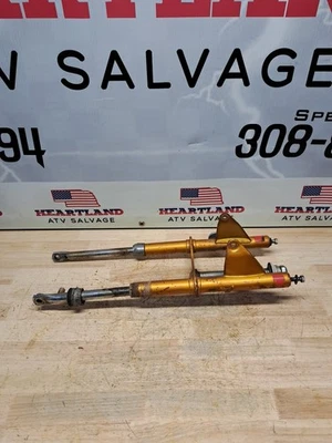 1970 Honda CT70 K0 CT70K0 Trail 70 Fork Assembly Gold R1 - Image 1 of 4