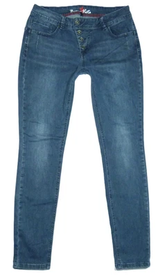 BUENA VISTA Damen Malibu Jeans gr. L Blau Hose Denim Stern Logo Damenjeans - Bild 1 von 4