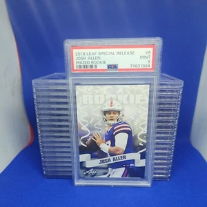 2018 Leaf Special Release🎀Prized Rookie Josh Allen⚡️RC #9⚡PSA 9⚡️1st in Pro Uni - Picture 1 of 2