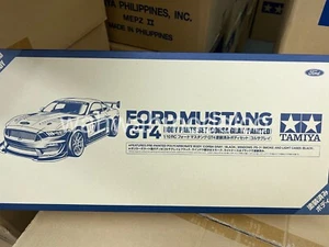Tamiya 47485 1/10 RC Ford Mustang GT4 Body Parts Set (Corsa Grey/Painted) - Picture 1 of 3