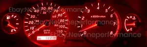 Red LED Cluster Bulb kit for Nissan Frontier Xterra 2000 - 2001 - Picture 1 of 1