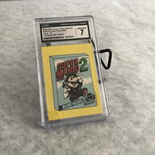 1989 Topps Nintendo Super Mario Bros. 2 CGC #1