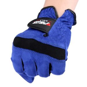 Sports Men Right Left Hand Golf Gloves Microfiber Cloth Soft Breathable Gloves