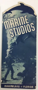 50er Jahre Marineland Flordia Prospekt Pamphlet - Bild 1 von 4