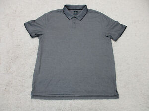 Members Mark Polo Shirt Extra Large Adult Gray Casual Cotton Rugby Golf Mens XL