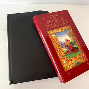 Bible Vintage 1920s England Restored With Tabs & The Illustrated Book of Psalms - Picture 1 of 23