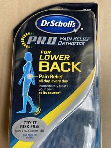 Dr. SCHOLL'S Shock Guard SHOES INSOLES Size: 6-10 Back Pain Relief Orthopedist