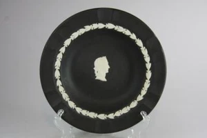 ANTIQUE WEDGWOOD BASALT DISH JULIS CAESAR PATTERN ENGLAND - Bild 1 von 6