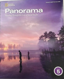 5th Grade 5 National Geographic Panorama Teachers Guide 2020 Edition - Picture 1 of 1