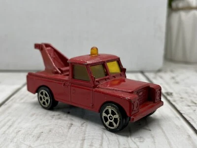 Corgi Juniors Whizz Wheels Land Rover Wrecker Truck 1/64 Vintage - Image 1 of 4