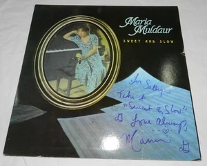 Vintage Vinyl Record Album - Autographed to Sally Grossman by Maria Muldaur - Bild 1 von 8