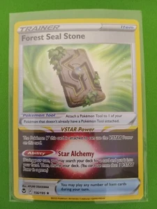 Forest Seal Stone 156/195 Swsh12: Sword & Shield - Silver Tempest Holo - Picture 1 of 2