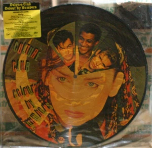 CULTURE CLUB Colour By Numbers PIc Disc Epic 39237 POP ROCK 1984 33RPM - Picture 1 of 2