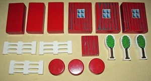 Melissa & Doug Farm Set ~Wooden ~16 pieces only ~Used ~Smoke-free - Picture 1 of 7