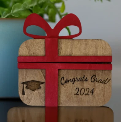 Portatarjetas de regalo Portatarjetas de regalo de graduación Regalo para graduación de posgrado Foto 1 de 4