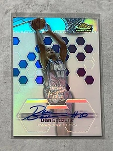 2002-03 Topps Finest Dan Gadzuric SP Refractor Rookie Auto RC /250 #166 Bucks - Picture 1 of 2