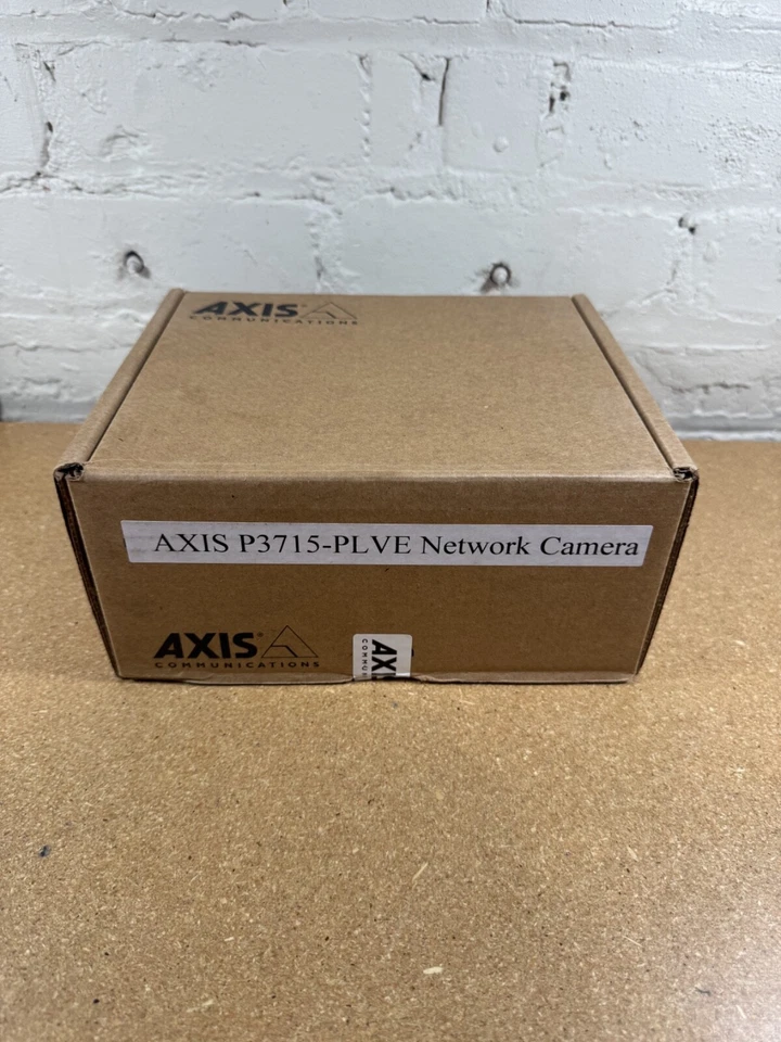 Axis Communications P3715-PLVE Dual Sensor IP Indoor/Outdoor Security Camera