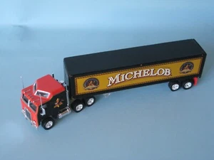 Matchbox Convoy Kenworth Michelob Beer Truck Boxed Toy Model 180mm Long - Picture 1 of 6