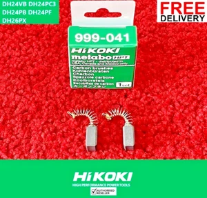 Original Hitachi Kohlebürsten Hammer Bohrer DH24VB DH24PC3 DH24PB DH24PF DH26PX - Bild 1 von 3