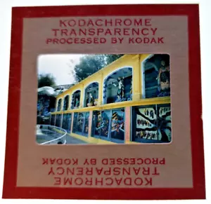 Kodachrome SLIDE | *1950s* Hong Kong TIGER BALM GARDEN Display - RED BORDER - Picture 1 of 2