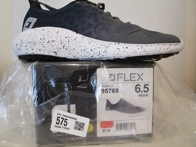 FJ FootJoy Flex Womens 95769 Spikeless Golf Sneaker Black Speckled Size 6.5 - Image 1 of 4