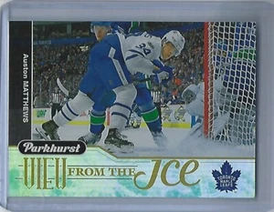 2018-19 Parkhurst View from the Ice #V-I18 Auston Matthews - Picture 1 of 2