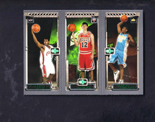 2003-04 Topps Rookie Matrix LeBron James 111/Kirk Hinrich 117/Carmelo Anthony RC