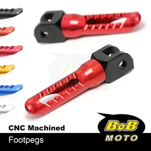 CNC Front Footrest Foot Pegs For Triumph Speed Triple 1050 R 05 06 07 08 09 - Picture 1 of 12