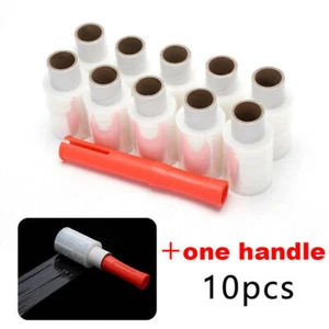 10Rolls 100mm x 150m Clear Mini Hand Pallet Cling Stretch Wrap Shrink Film Handy - Picture 1 of 12