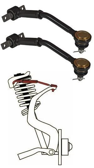 SPC REAR ARM CAMBER KIT WITH BALLJOINT ACURA CL TL HONDA ACCORD 67265 (PAIR) - Image 1 of 1