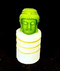 3D Silicone candle soap Mold pillar votive Chinese Buddha head statue Homemade 
