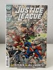 JUSTICE LEAGUE #40 An Attack On All Fronts US Comic Heft Bagged and Boarded