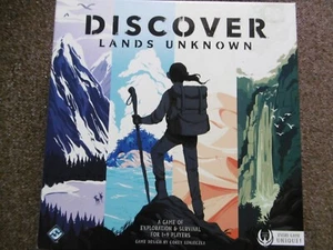 Discover Lands Unknown Abenteuer Strategie Brettspiel FFG ▪︎ Neu ABER geöffnet - Bild 1 von 3