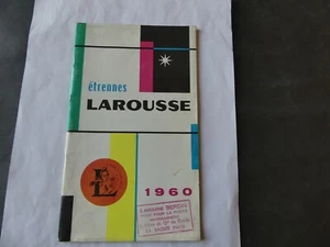 CATALOGUE LIVRES ETRENNES LAROUSSE 1960 + TARIF 1959 - Bild 1 von 1