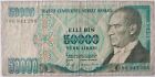 Türkei 50000 Lira, Banknote 1970 (1)