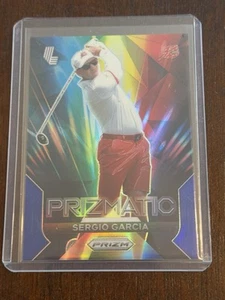 2024 Panini Prizm LIV GOLF SERGIO GARCIA PRIZMATIC BLUE PRIZM #'d 03/99 - Bild 1 von 6
